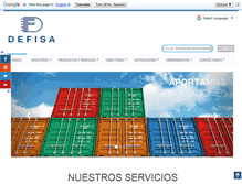 Tablet Screenshot of defisa.com
